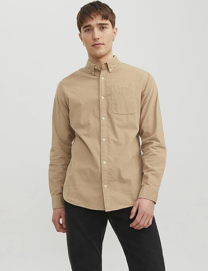 Jack Jones Jjeclassic Cord Shirt Ls Sn (JJ12235981) Cordhemden