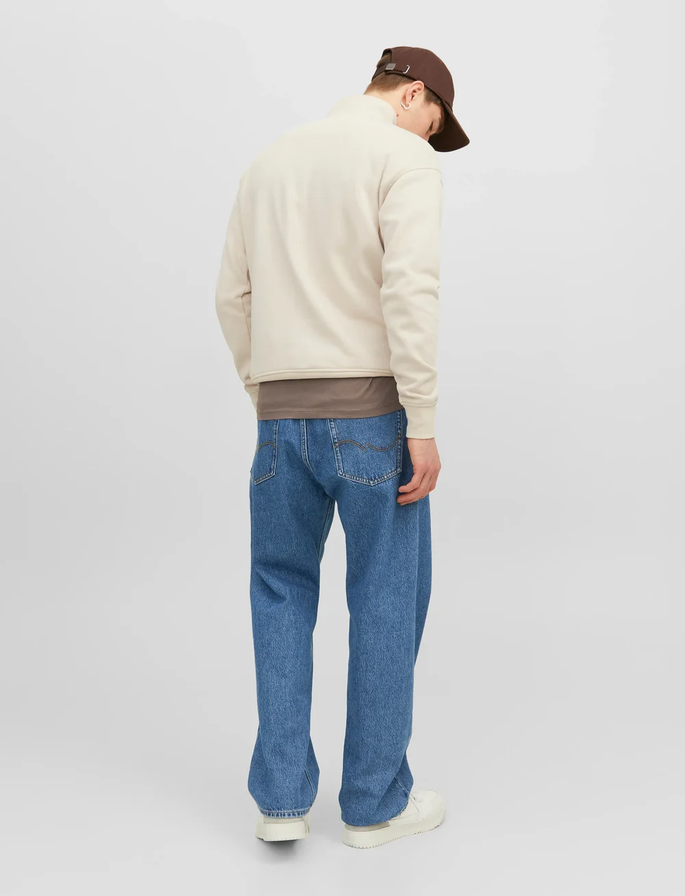 Jack & Jones - JJIALEX JJORIGINAL SBD 301 NOOS - loose jeans - blue denim - 3