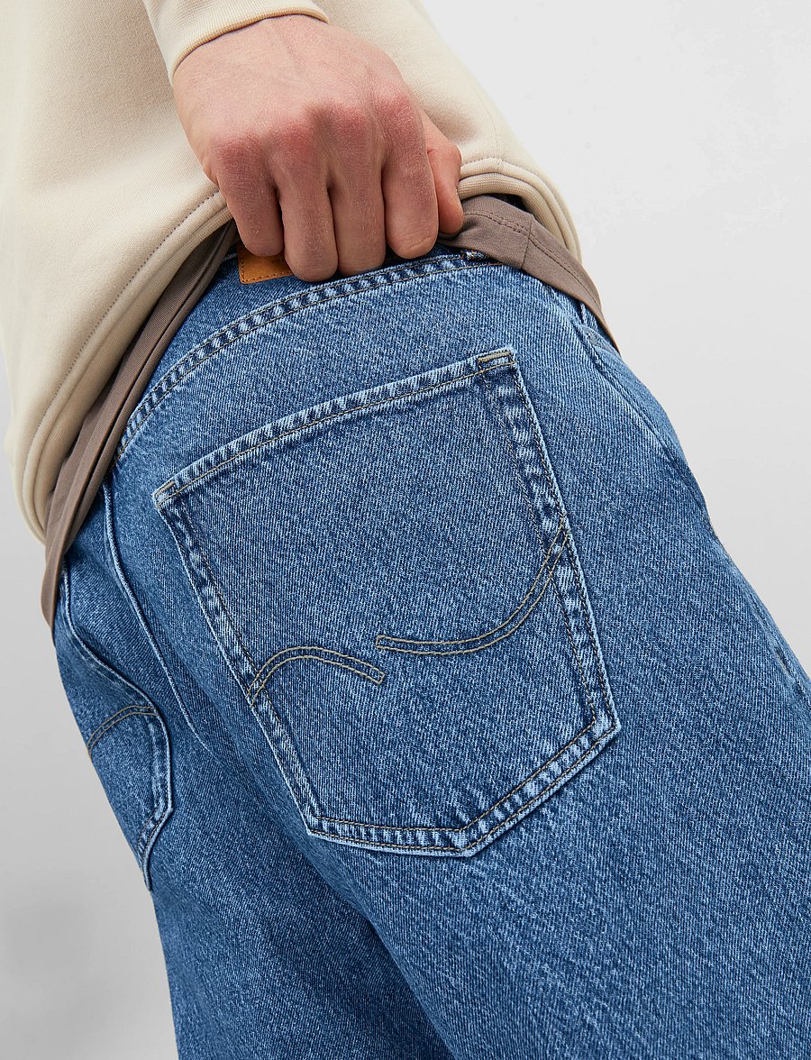 Jack & Jones - JJIALEX JJORIGINAL SBD 301 NOOS - alt laienevad teksad - blue denim - 5