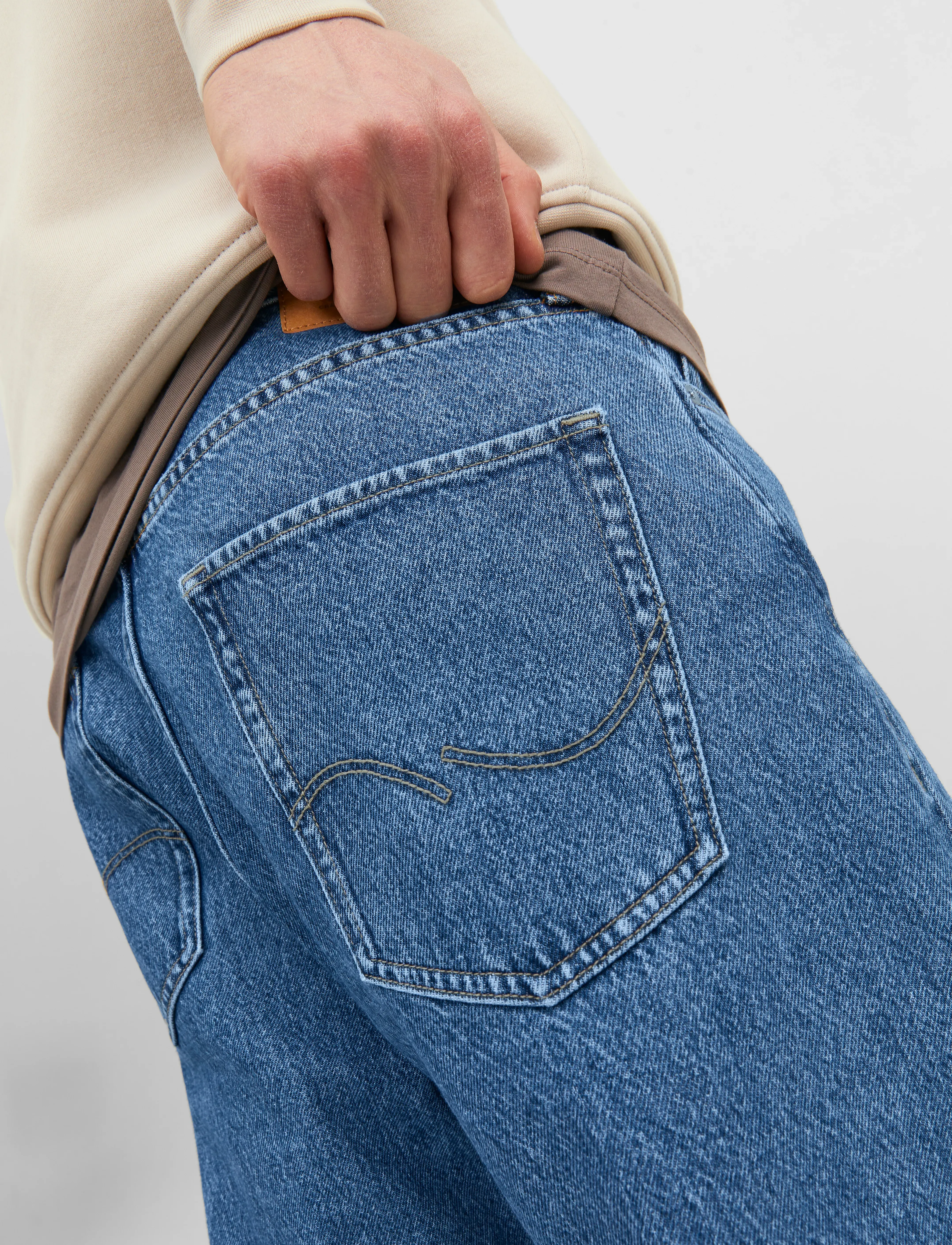 Jack & Jones - JJIALEX JJORIGINAL SBD 301 NOOS - loose jeans - blue denim - 5