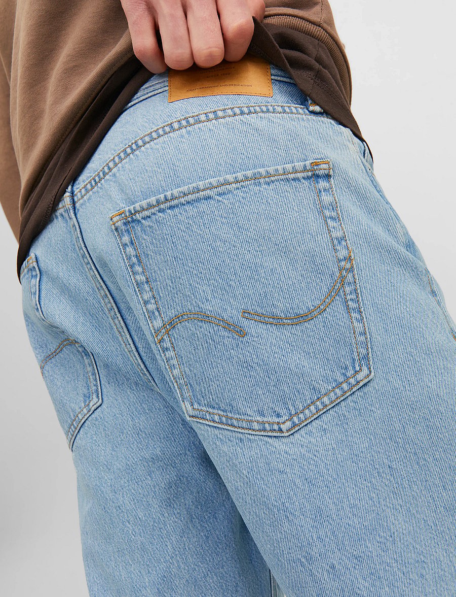 Jack & Jones - JJIALEX JJORIGINAL SBD 304 NOOS - loose jeans - blue denim - 4