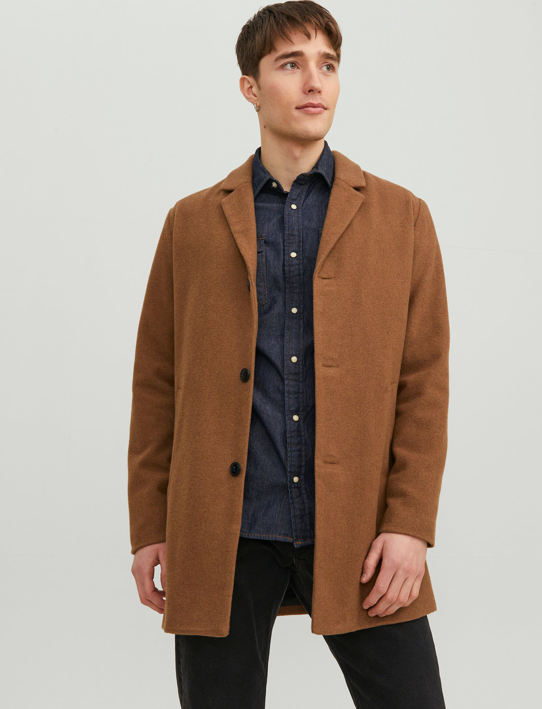 Jack Jones Jjzac Wool Coat 55.99 . Buy Outerwear from Jack