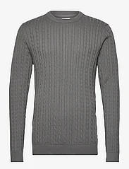 Jack & Jones - JJCARLSON KNIT CREW NECK - knitted round necks - sedona sage - 0