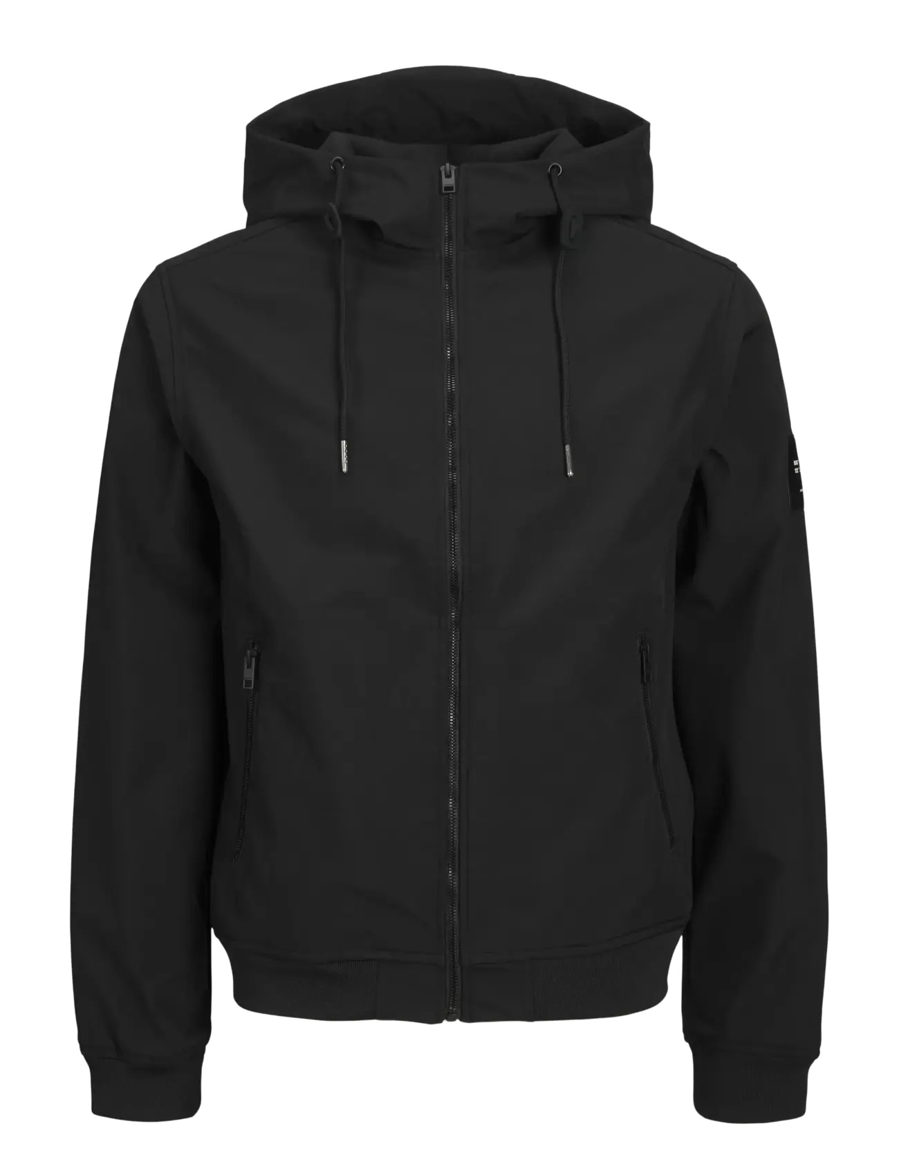 JACK & JONES Jjebasic Softshell Hood Noos Schwarz - XXXL - Herren