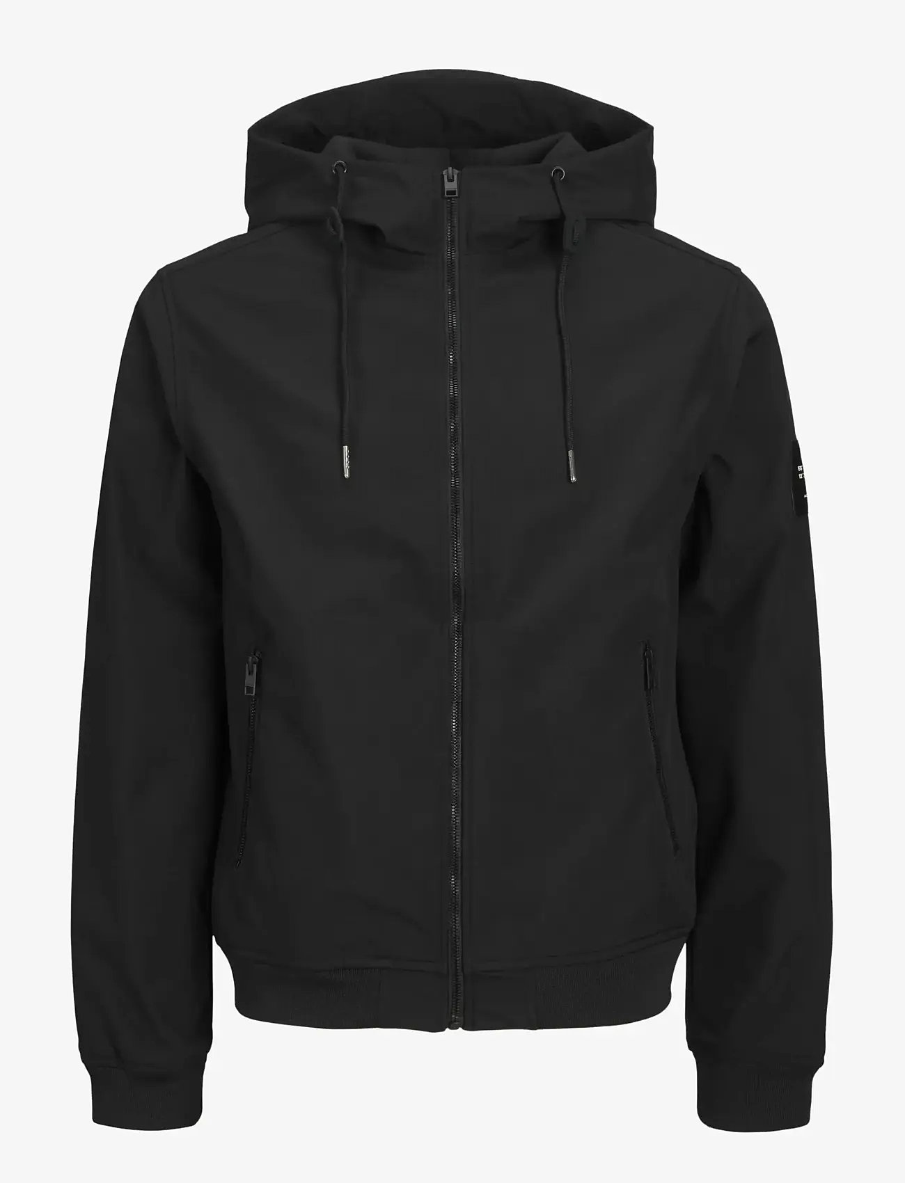 Jack & Jones - JJEBASIC SOFTSHELL HOOD NOOS - leichte jacken - black - 0