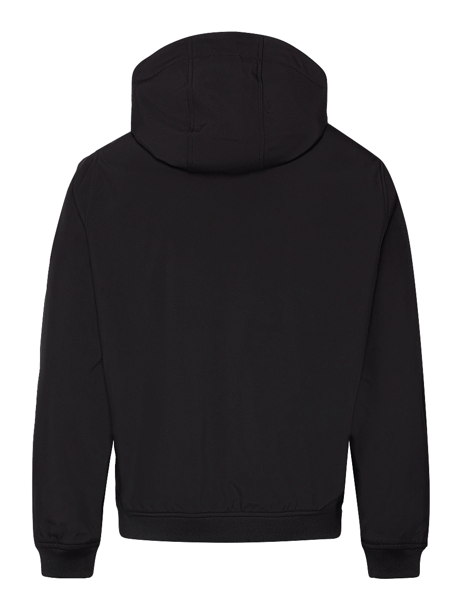 Jack & Jones - JJEBASIC SOFTSHELL HOOD NOOS - efterårsjakker - black - 2