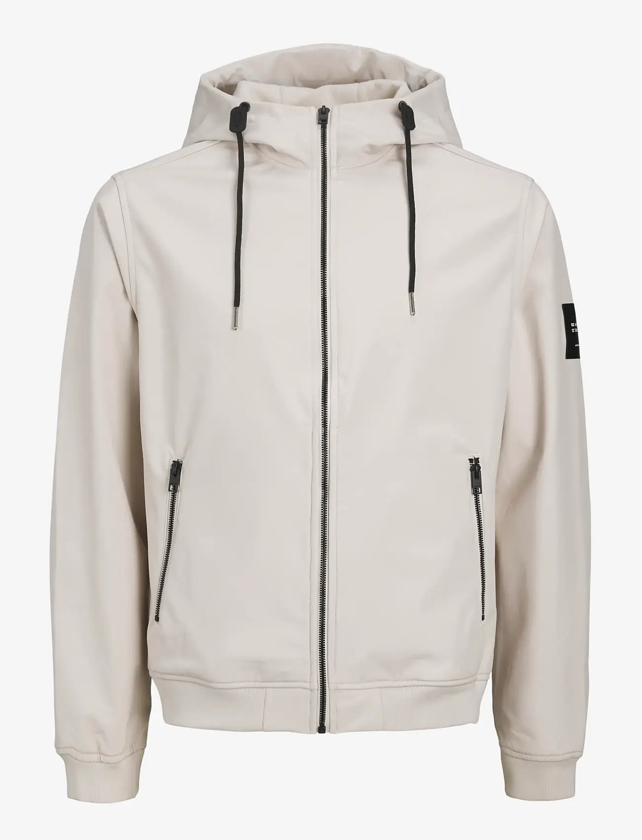 Jack & Jones - JJEBASIC SOFTSHELL HOOD NOOS - forårsjakker - moonbeam - 1