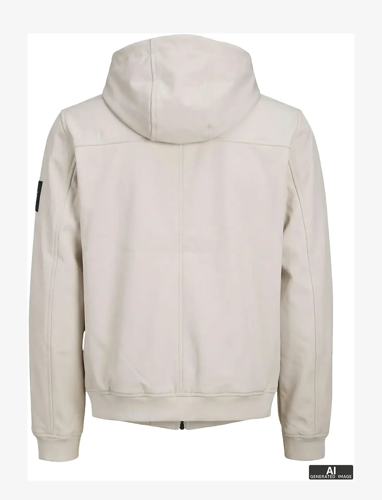 Jack & Jones - JJEBASIC SOFTSHELL HOOD NOOS - forårsjakker - moonbeam - 2