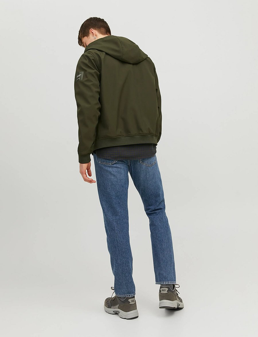 Jack & Jones - JJEBASIC SOFTSHELL HOOD NOOS - herbstjacken - rosin - 3