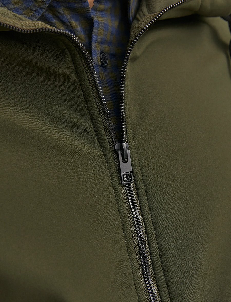 Jack & Jones - JJEBASIC SOFTSHELL HOOD NOOS - herbstjacken - rosin - 5