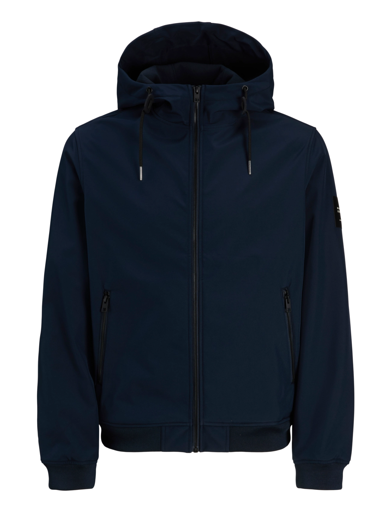 Jack & Jones JJEBASIC SOFTSHELL HOOD NOOS - Jakker - SKY CAPTAIN / navy