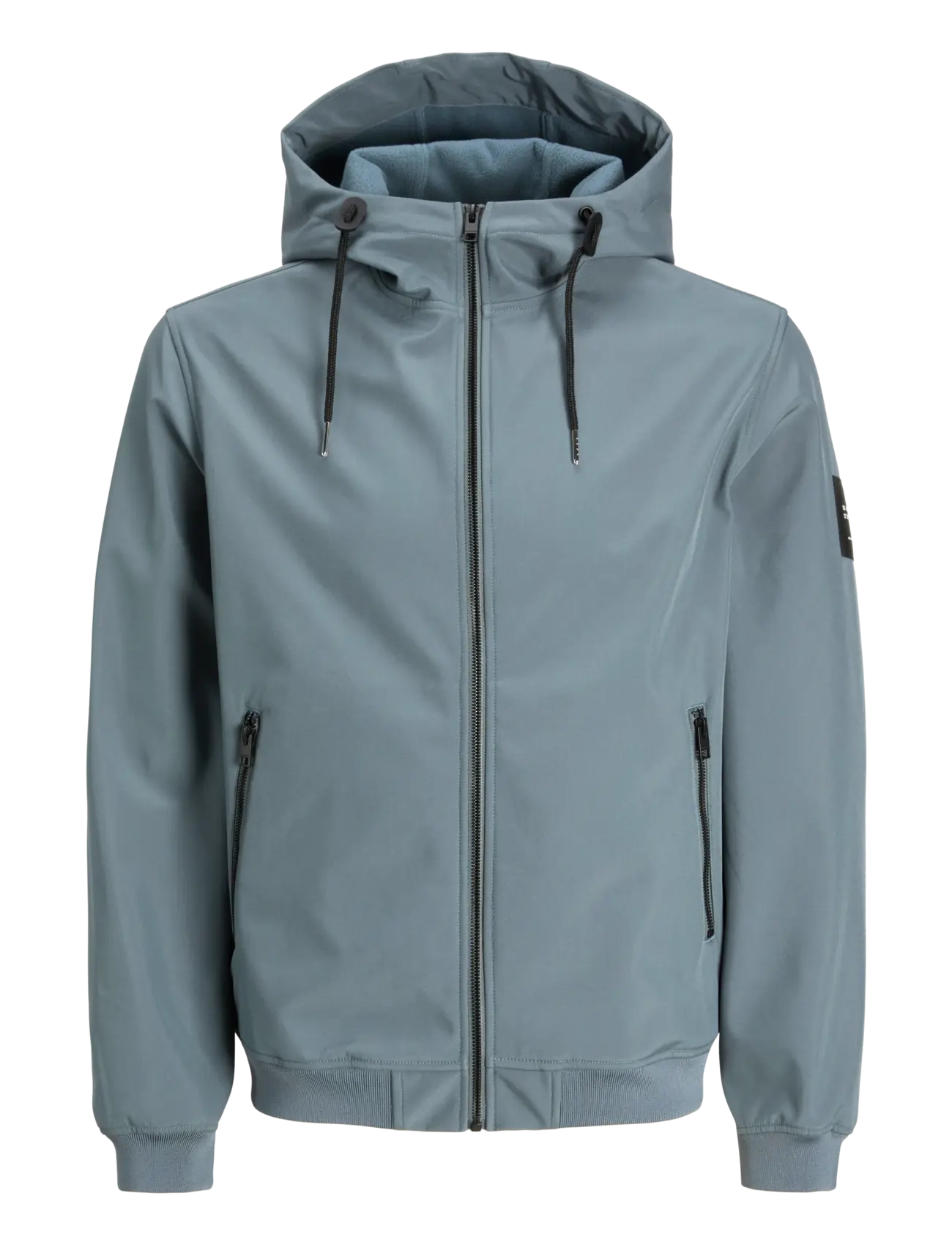 Jack & Jones JJEBASIC SOFTSHELL HOOD NOOS - Jack & Jones - STORMY WEATHER / blue