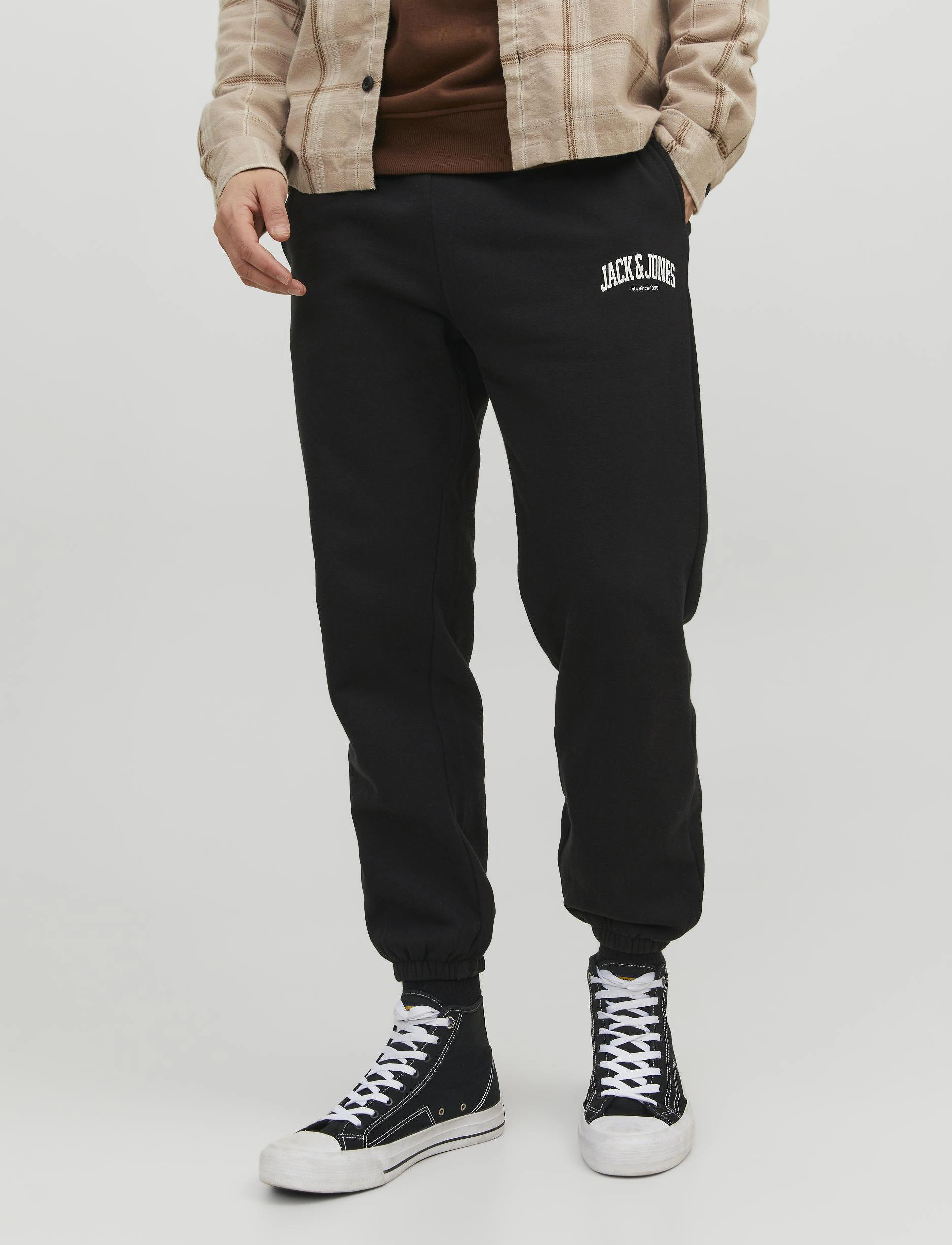 Jack & Jones - JPSTKANE JJJOSH SWEAT PANTS AMT NOOS - black - 1