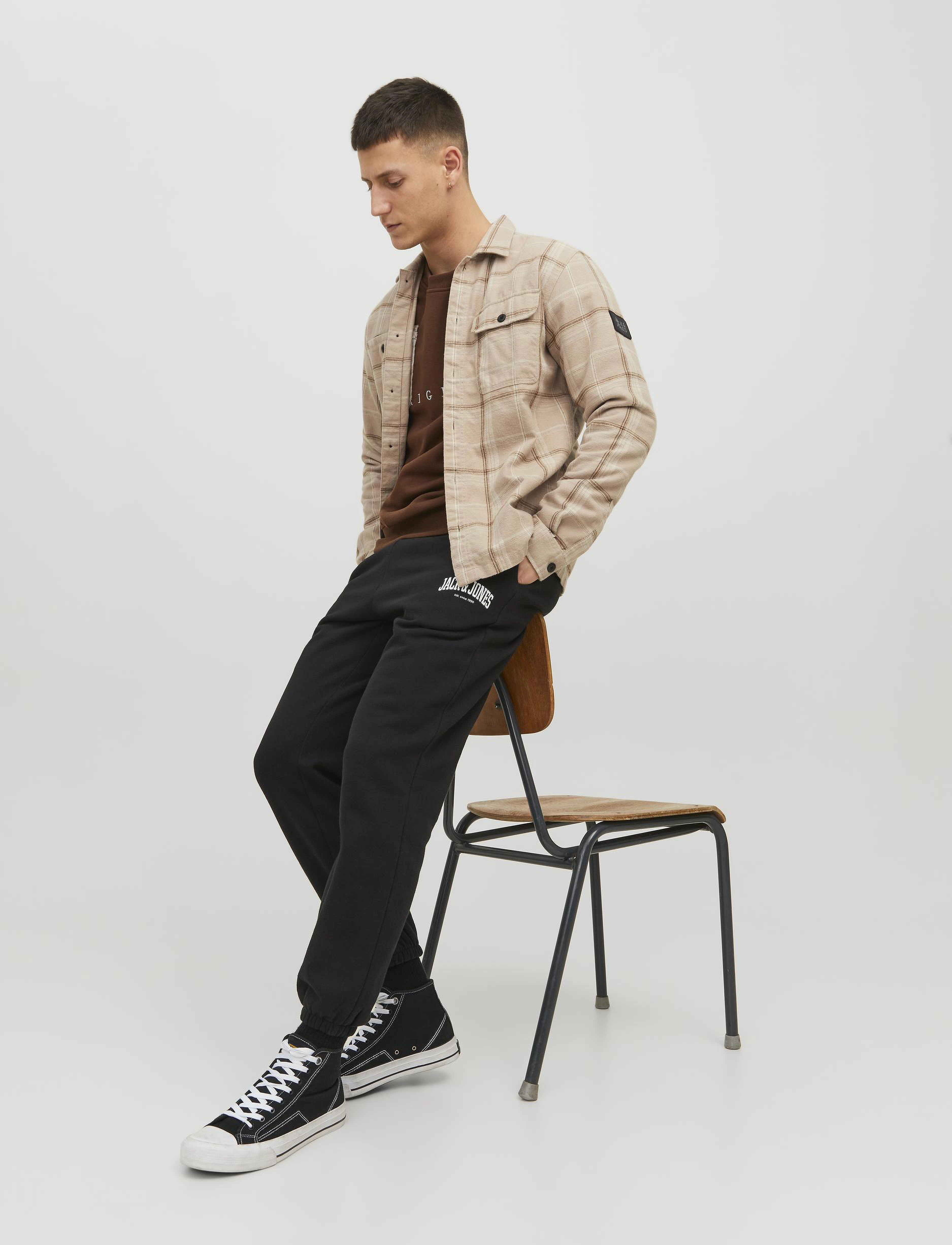 Jack & Jones - JPSTKANE JJJOSH SWEAT PANTS AMT NOOS - black - 3
