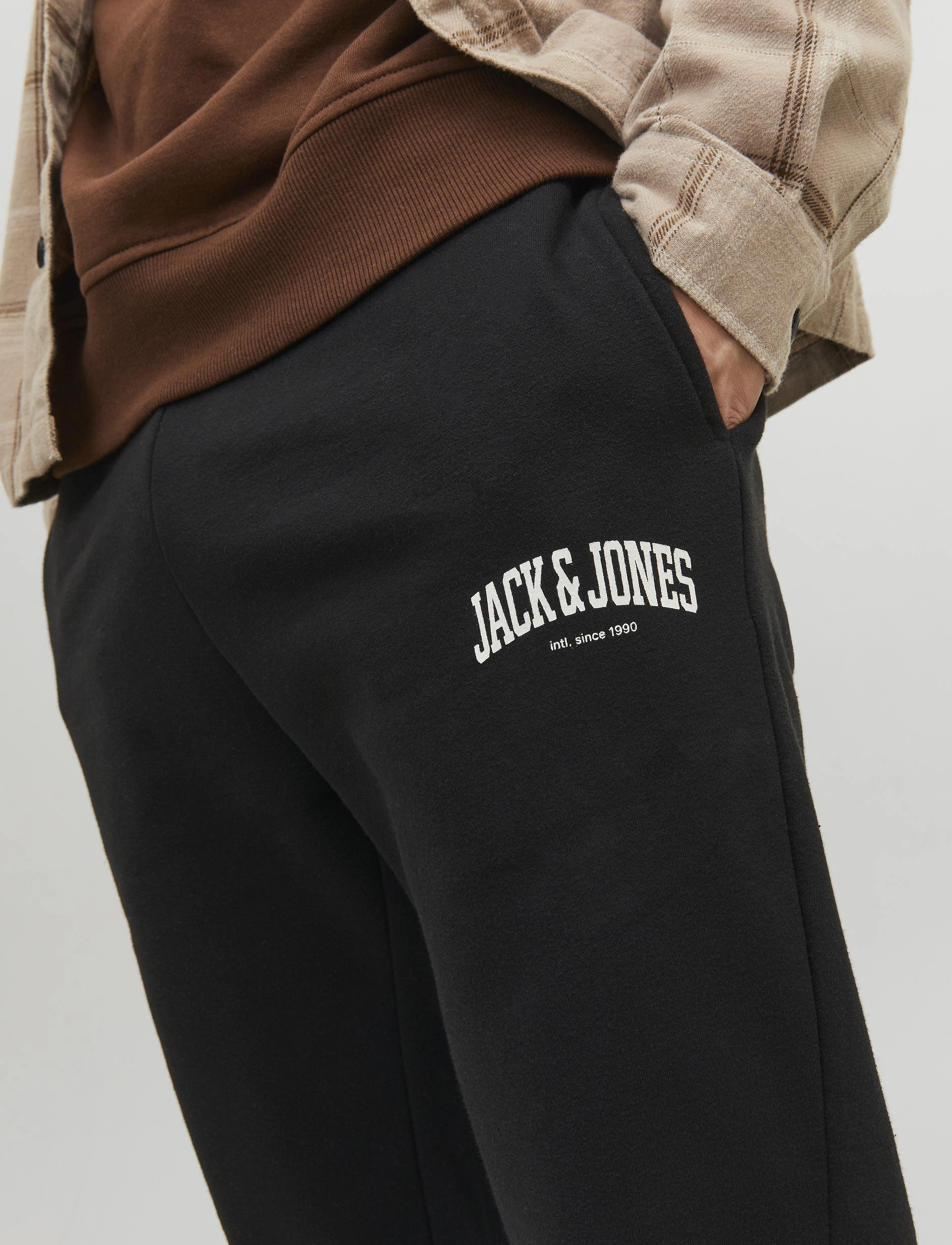 Jack & Jones - JPSTKANE JJJOSH SWEAT PANTS AMT NOOS - black - 4