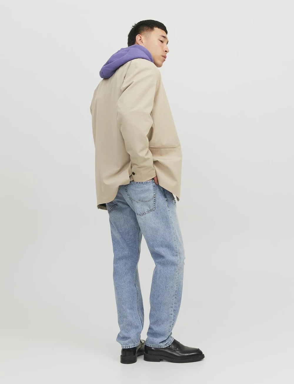 Jack & Jones - JJICHRIS JJORIGINAL MF 693 NOOS - loose jeans - blue denim - 3