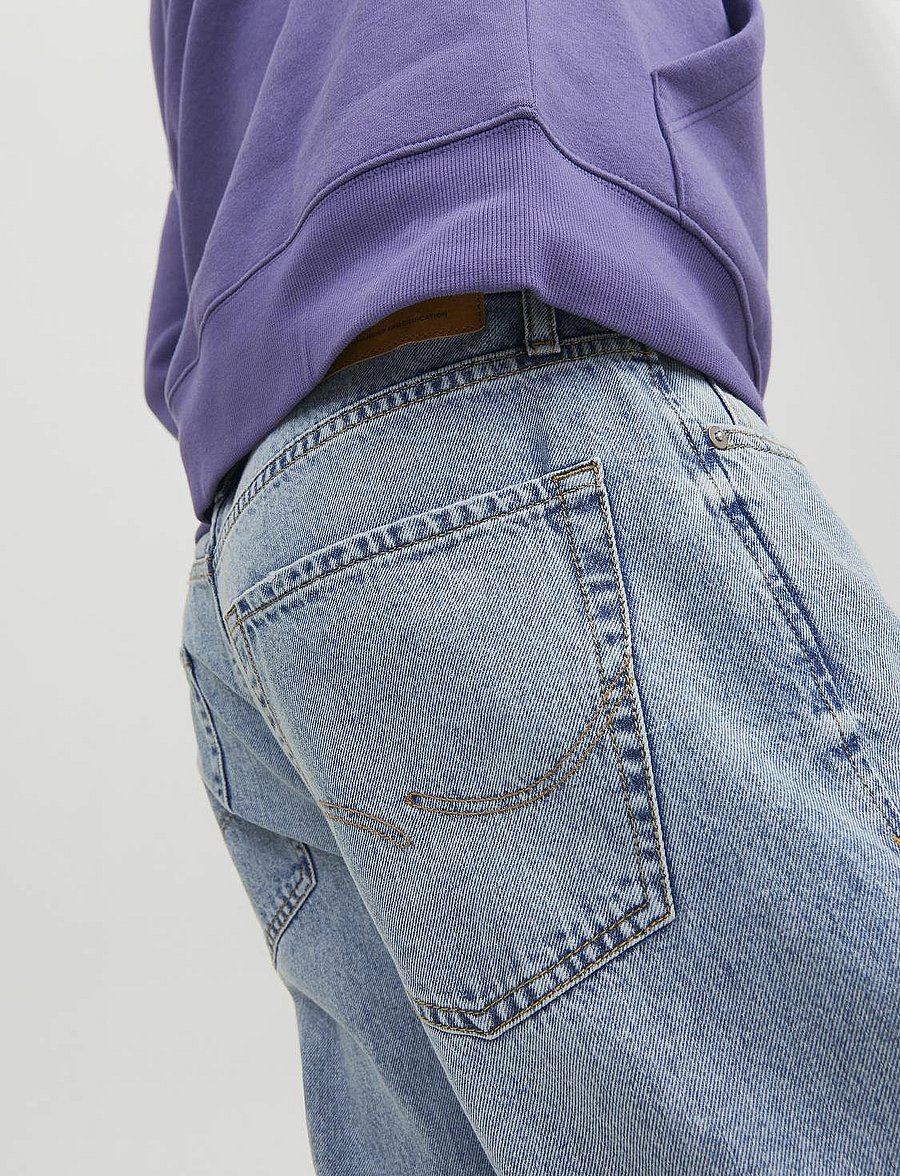 Jack & Jones - JJICHRIS JJORIGINAL MF 693 NOOS - weite jeans - blue denim - 4