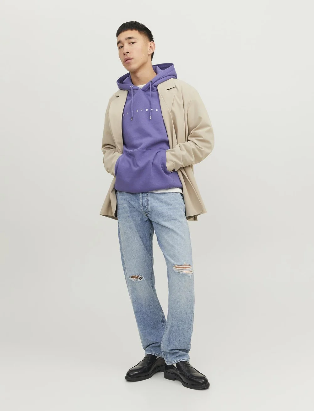 Jack & Jones - JJICHRIS JJORIGINAL MF 693 NOOS - loose jeans - blue denim - 5