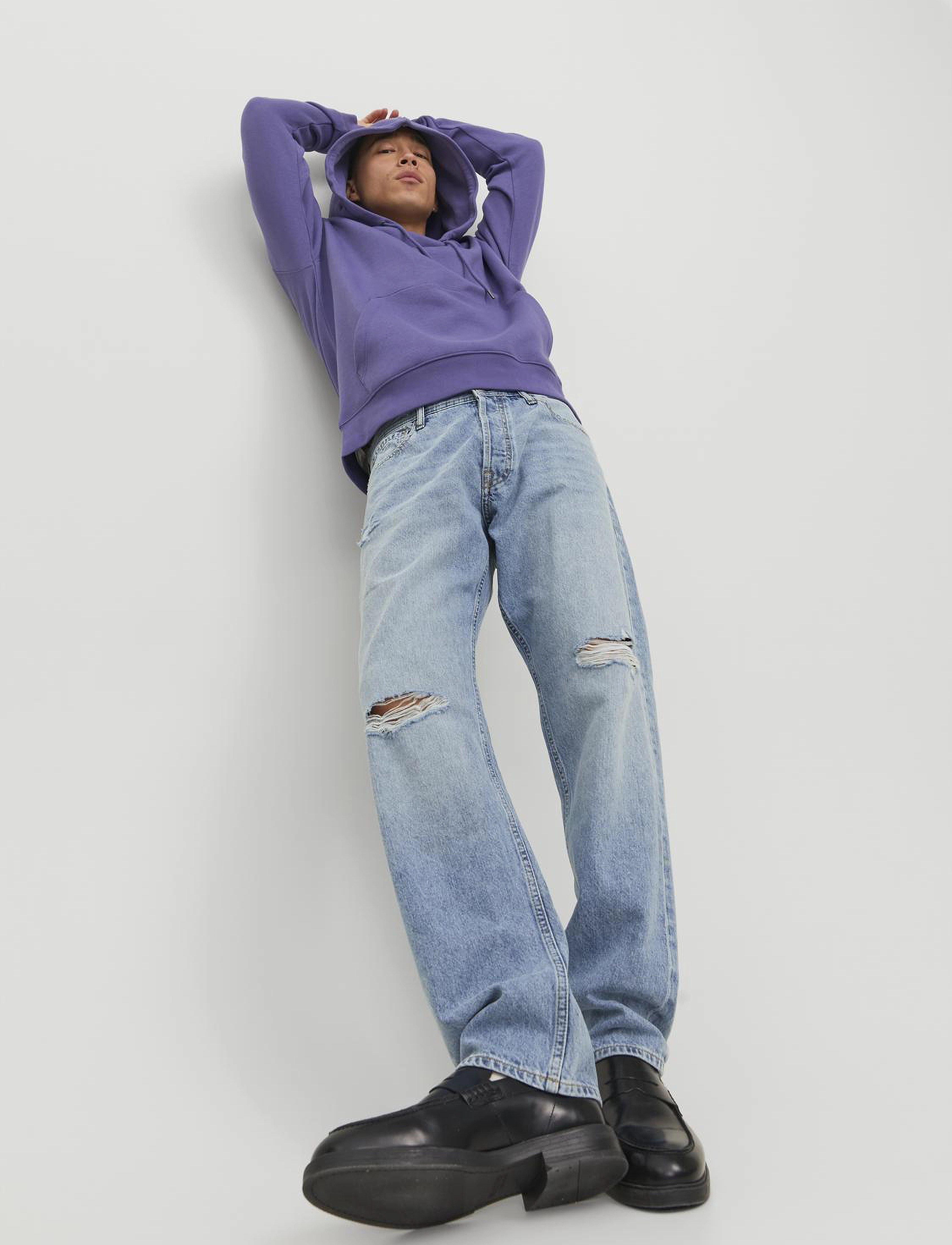 JACK & JONES Jjichris Jjoriginal Mf 693 Noos relaxed fit jeans herr – bild 5