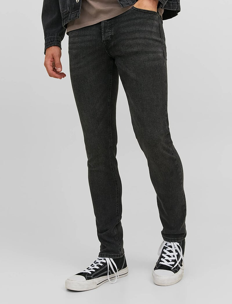 Jack & Jones - JJIGLENN JJORIGINAL MF 772 NOOS - slim jeans - black denim - 0