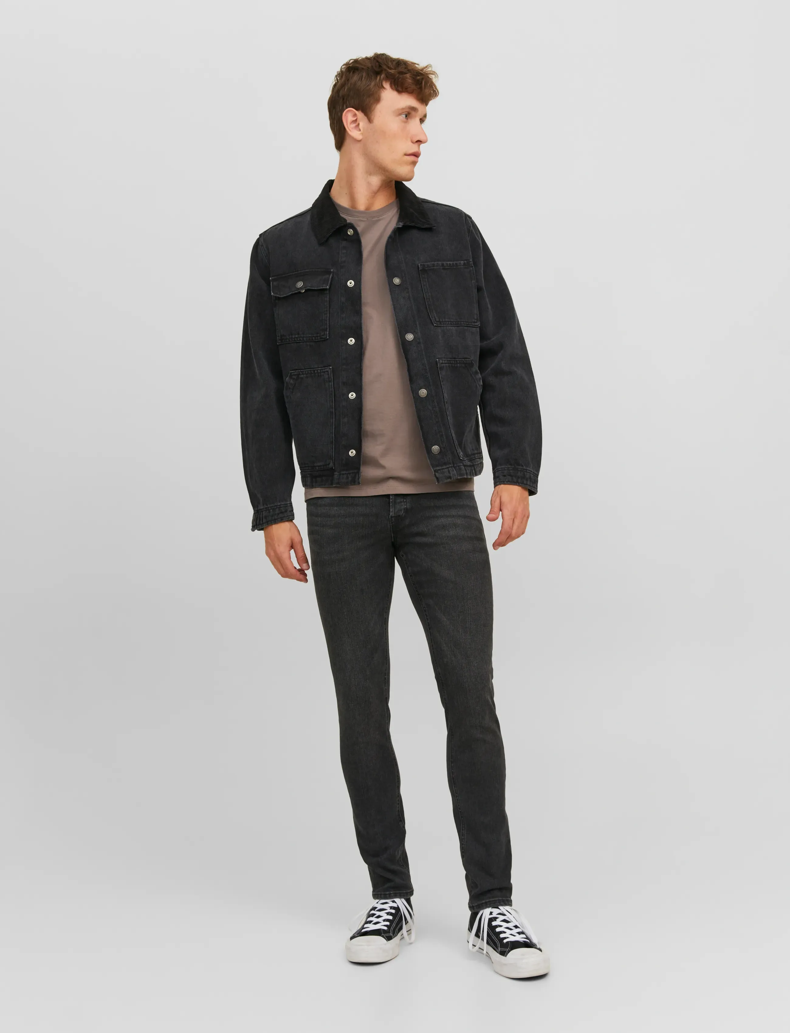 Jack & Jones JJIGLENN JJORIGINAL MF 772 NOOS - Jeans - BLACK DENIM / black