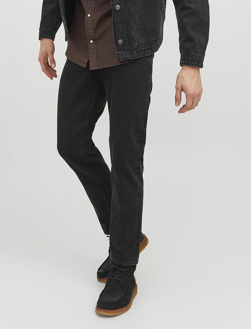 Jack & Jones - JJICHRIS JJORIGNIAL MF 912 NOOS - regular jeans - black denim - 0