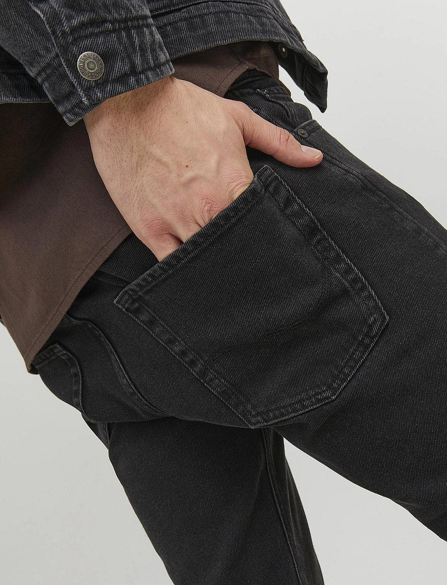 Jack & Jones - JJICHRIS JJORIGNIAL MF 912 NOOS - normale jeans - black denim - 4