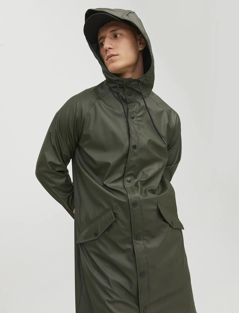 Jones new york hooded raincoat discount