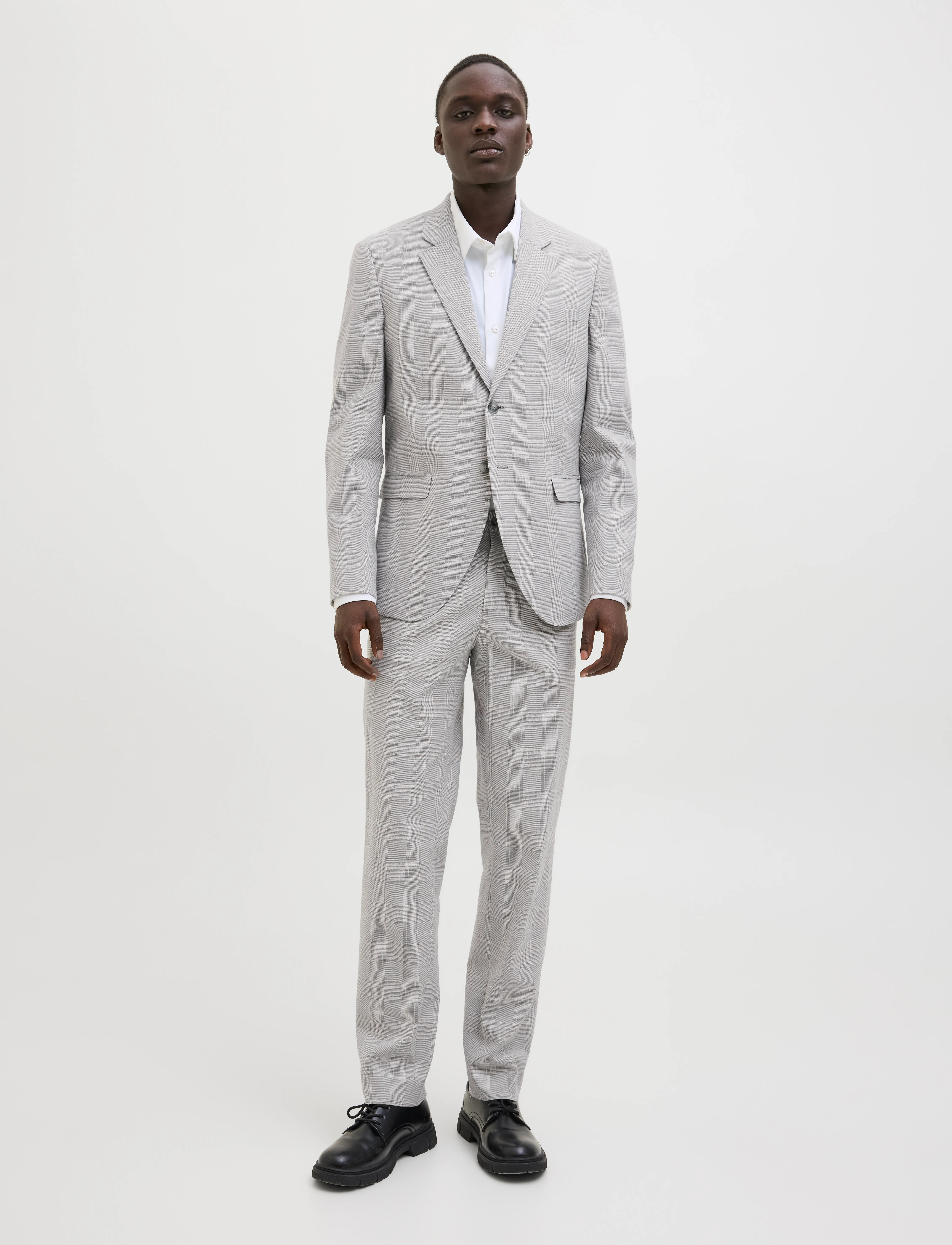Jack & Jones Jprriviera Suit Slim Fit Sn, 46, Suits Blazer, Grau - Suits, Männerswear