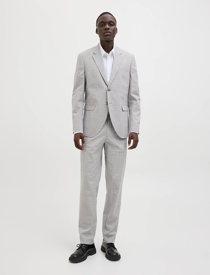 Jack & Jones - JPRRIVIERA SUIT SLIM FIT SN - kostymer - chiseled stone - 0