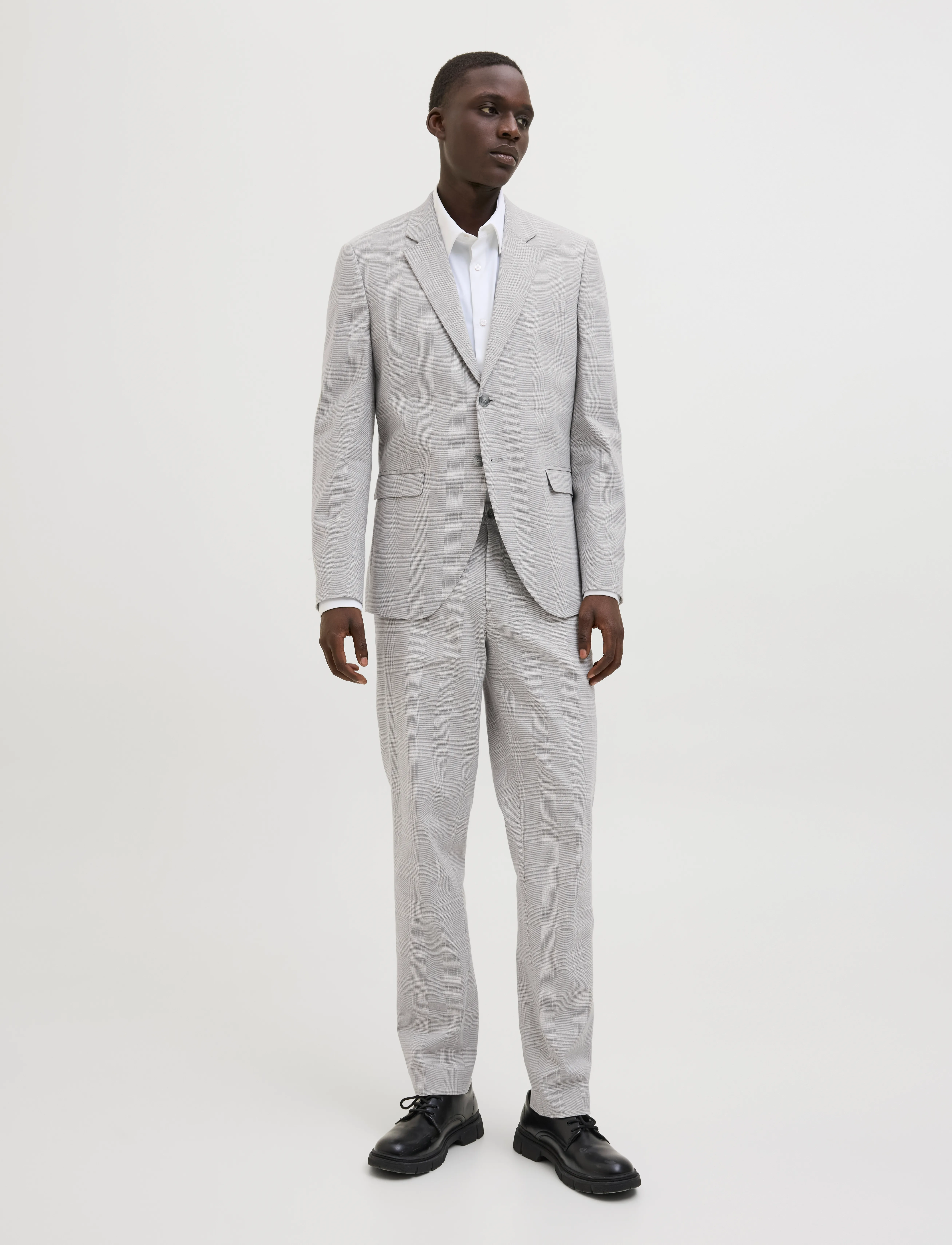 Jack & Jones - JPRRIVIERA SUIT SLIM FIT SN - jakkesæt - chiseled stone - 4