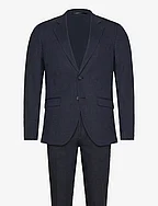 JPRRIVIERA LINEN SUIT SLIM FIT SN - DARK NAVY