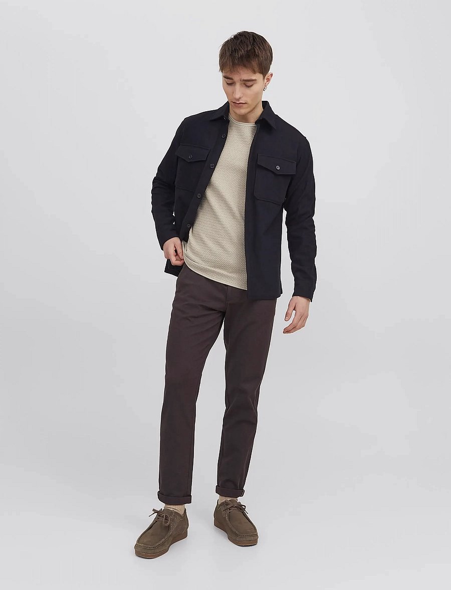 Jack & Jones - JPRBLUMIGUEL KNIT CREW NECK NOOS - rund hals - island fossil - 4