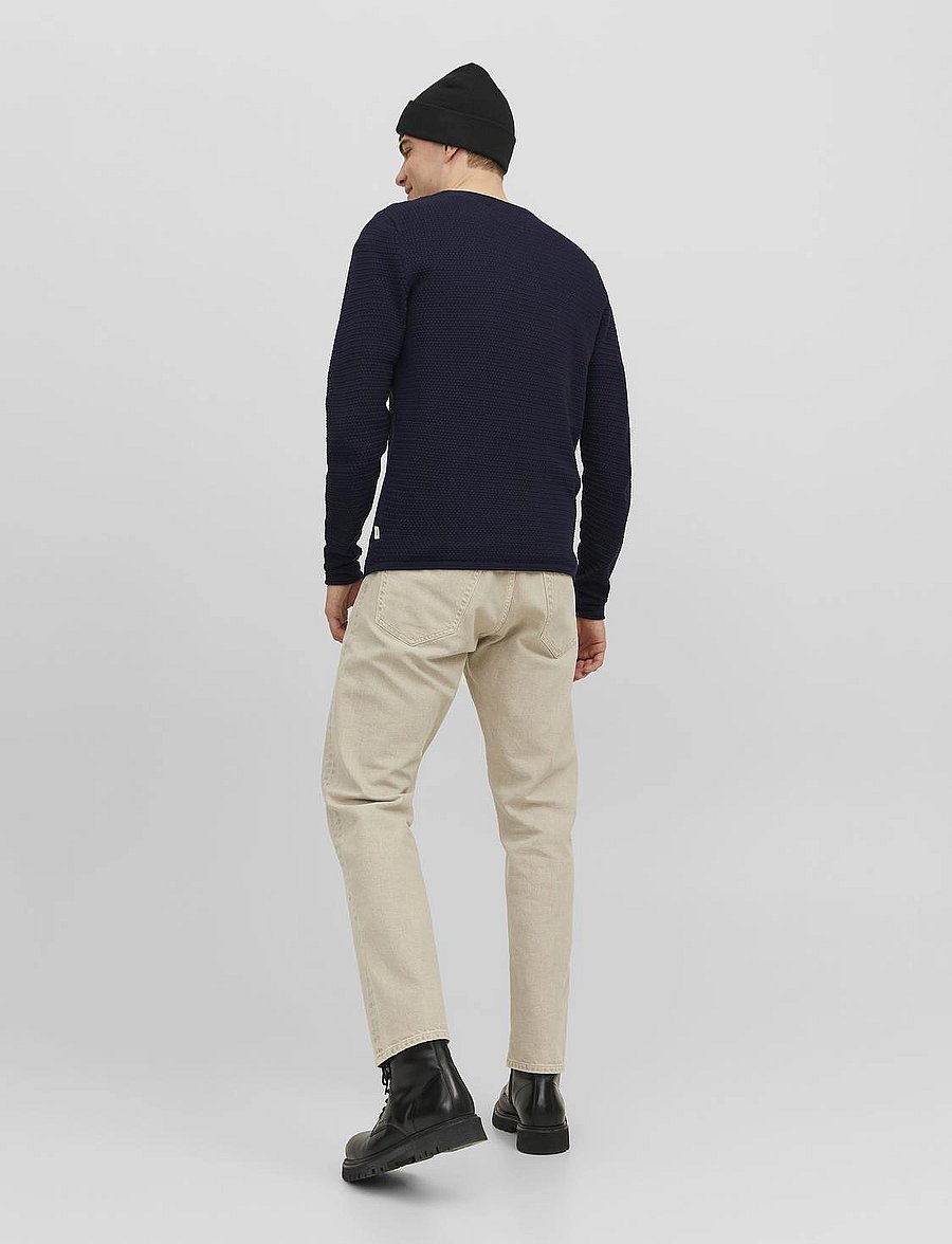 Jack & Jones - JPRBLUMIGUEL KNIT CREW NECK NOOS - rund hals - maritime blue - 3