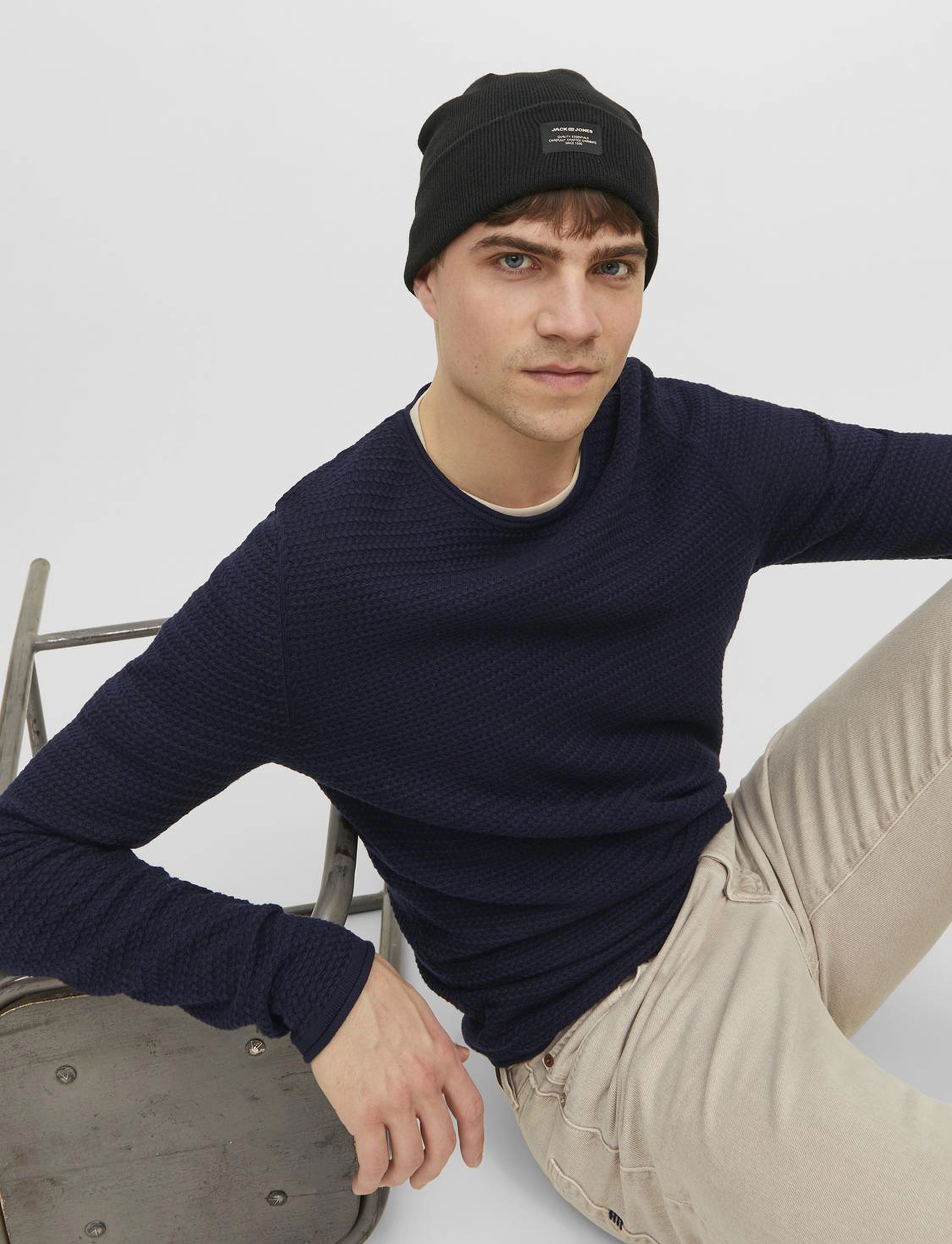 JACK & JONES Jprblumiguel Knit Crew Neck Noos stickade tröjor herr – bild 5