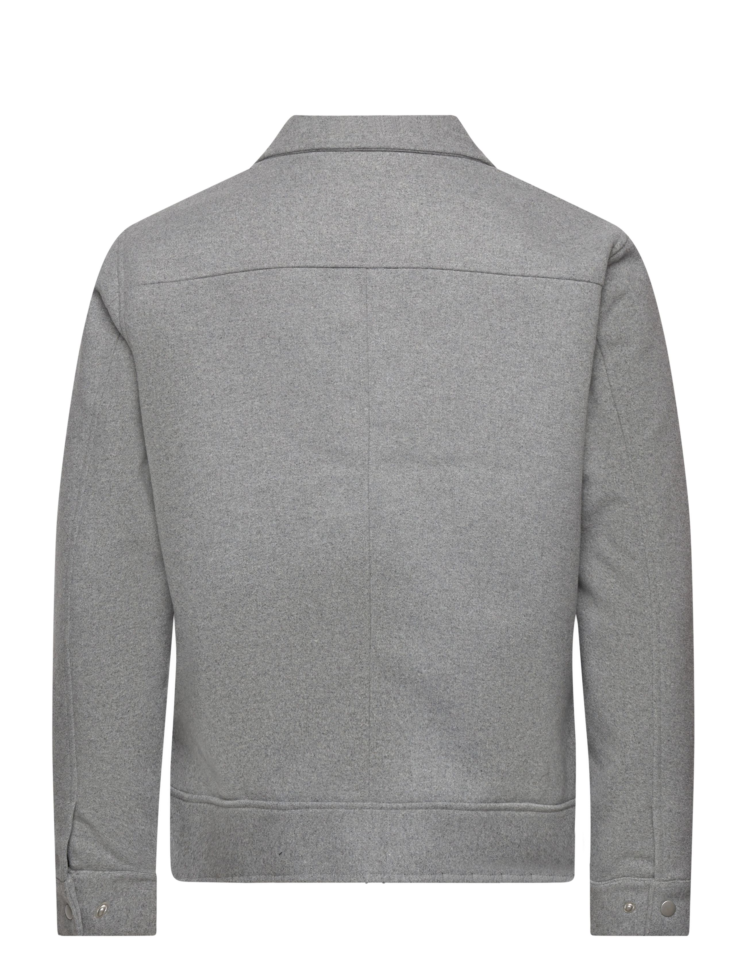 Jack & Jones - JJEMORRISON WOOL JACKET SN - light grey melange - 1