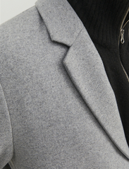 Jack & Jones - JJEMORRISON WOOL COAT SN - winter jackets - light grey melange - 3