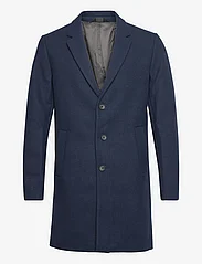 Jack & Jones - JJEMORRISON WOOL COAT SN - Žieminės striukės - navy blazer - 0