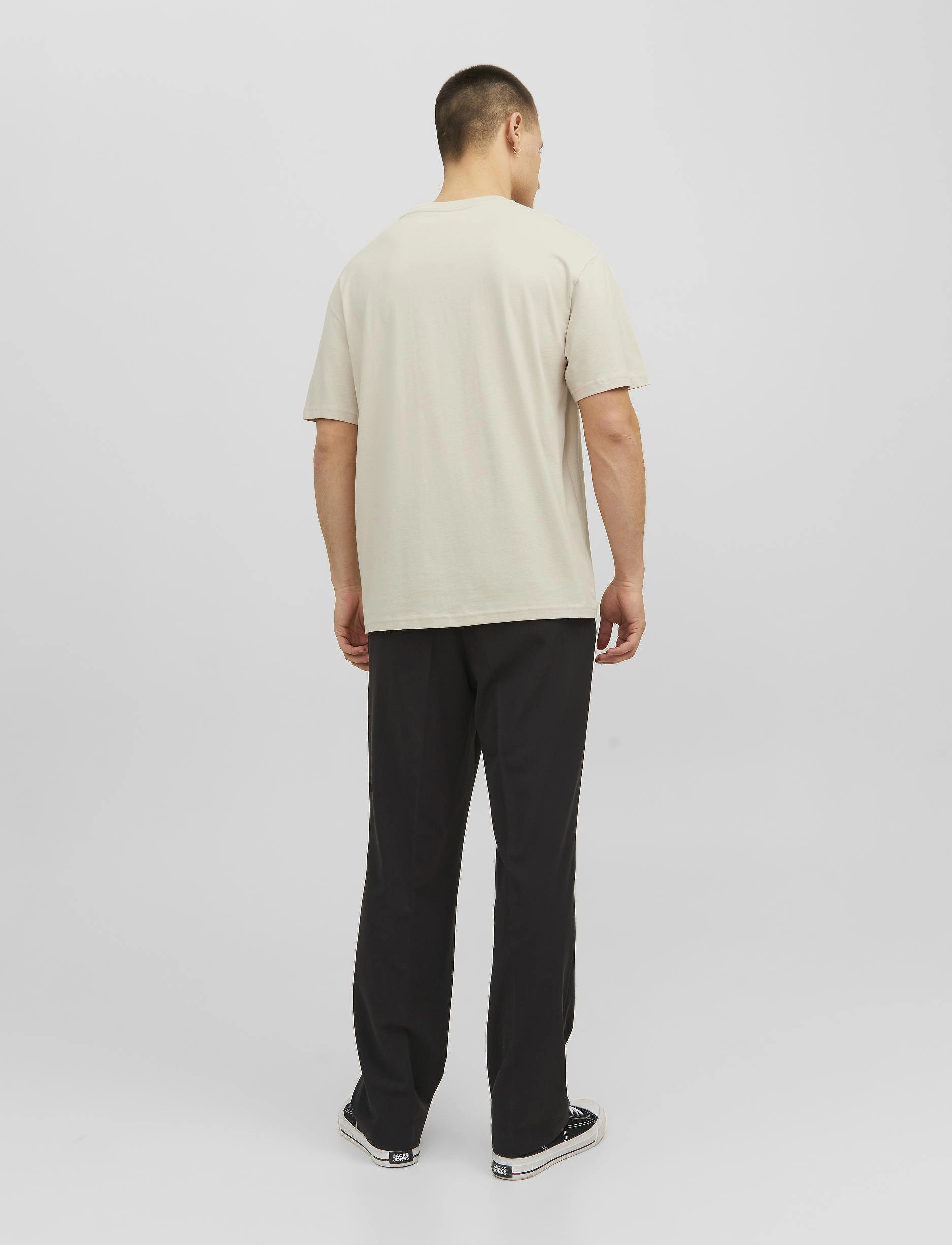 Jack & Jones - JORVESTERBRO TEE SS CREW NECK NOOS - moonbeam - 3