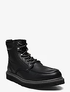 JFWALDGATE MOC LEATHER BOOT SN - ANTHRACITE