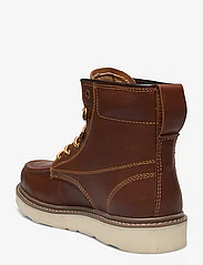 Jack & Jones - JFWALDGATE MOC LEATHER BOOT SN - winter boots - cognac - 2
