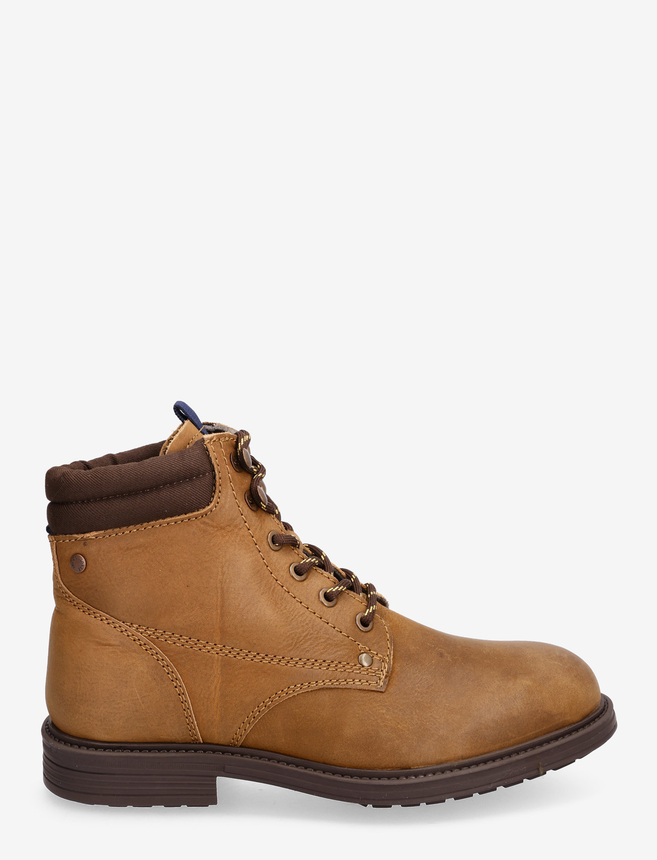 Jack & Jones - JFWSOLOMON LEATHER BOOT SN - sznurowane - honey - 1