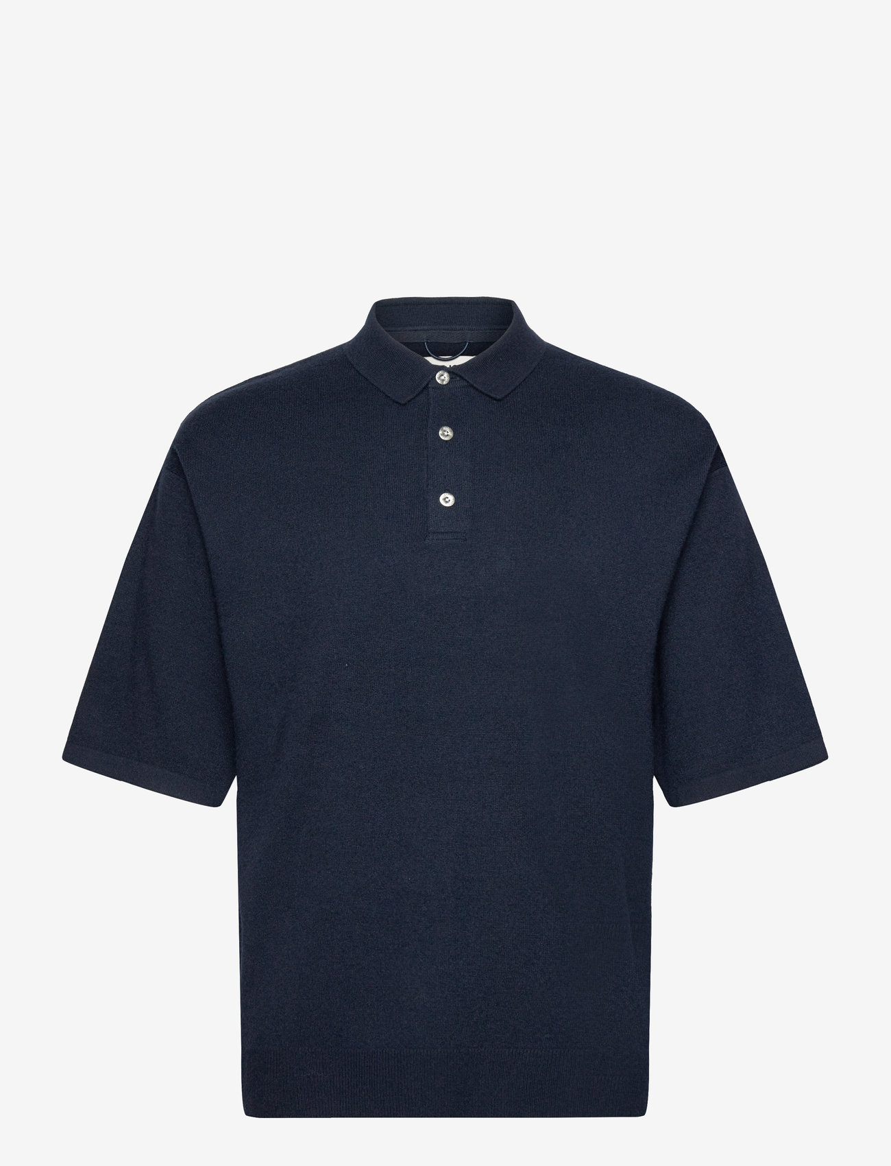 Jack & Jones - JCOTWILL KNIT POLO SS - madalaimad hinnad - navy blazer - 0
