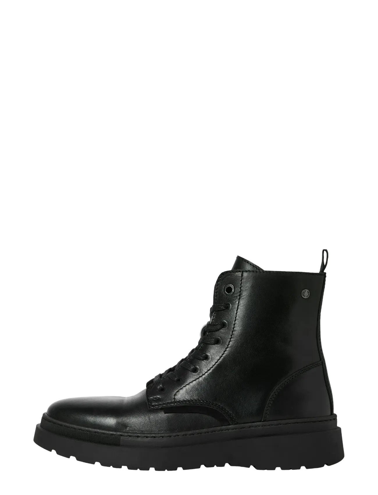 Jack & Jones - JFWADAM LEATHER BOOT - anthracite - 1