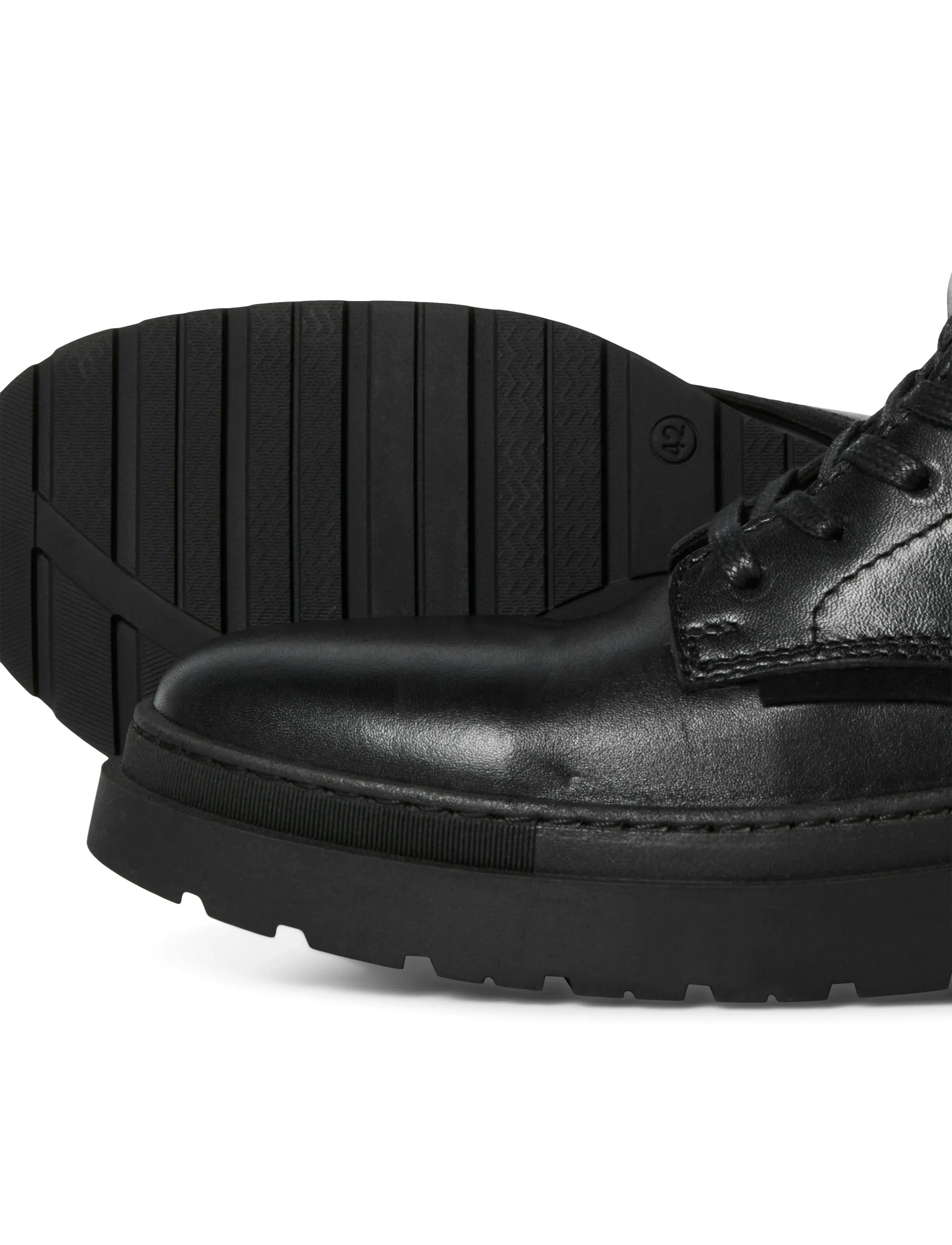 Jack & Jones - JFWADAM LEATHER BOOT - anthracite - 3