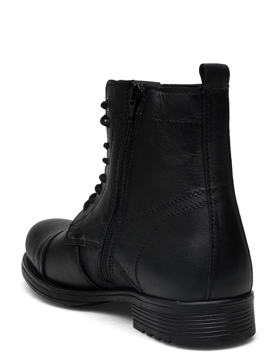 Jack & Jones - JFWSHAUN LEATHER BOOT SN - winterstiefel - anthracite - 3