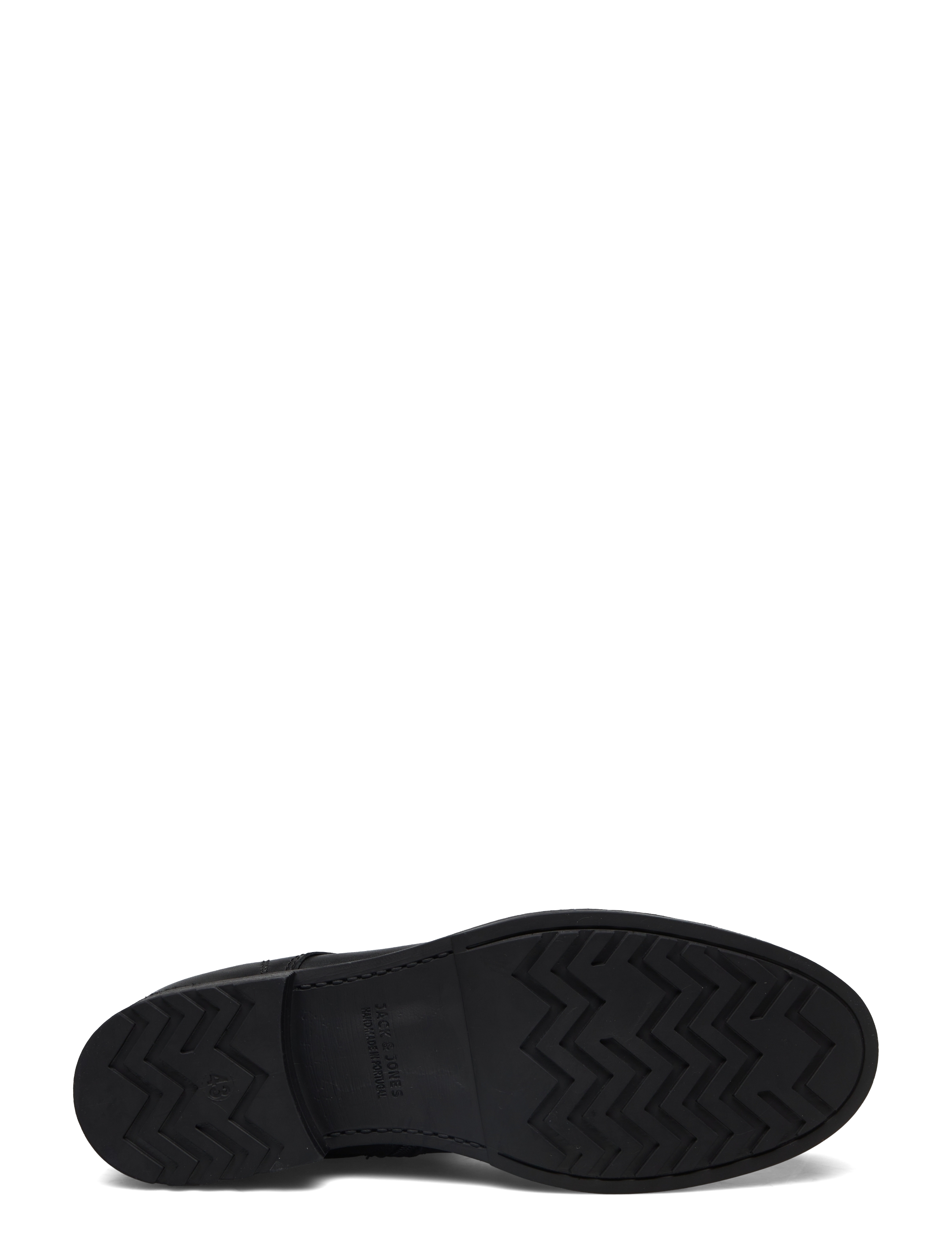 Jack & Jones - JFWSHAUN LEATHER BOOT SN - vinterkängor - anthracite - 5