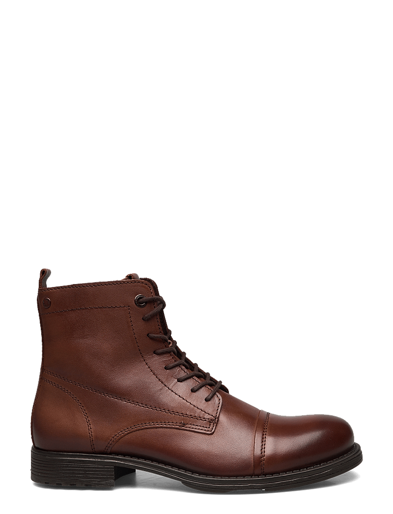 Jack & Jones - JFWSHAUN LEATHER BOOT SN - winterstiefel - cognac - 2