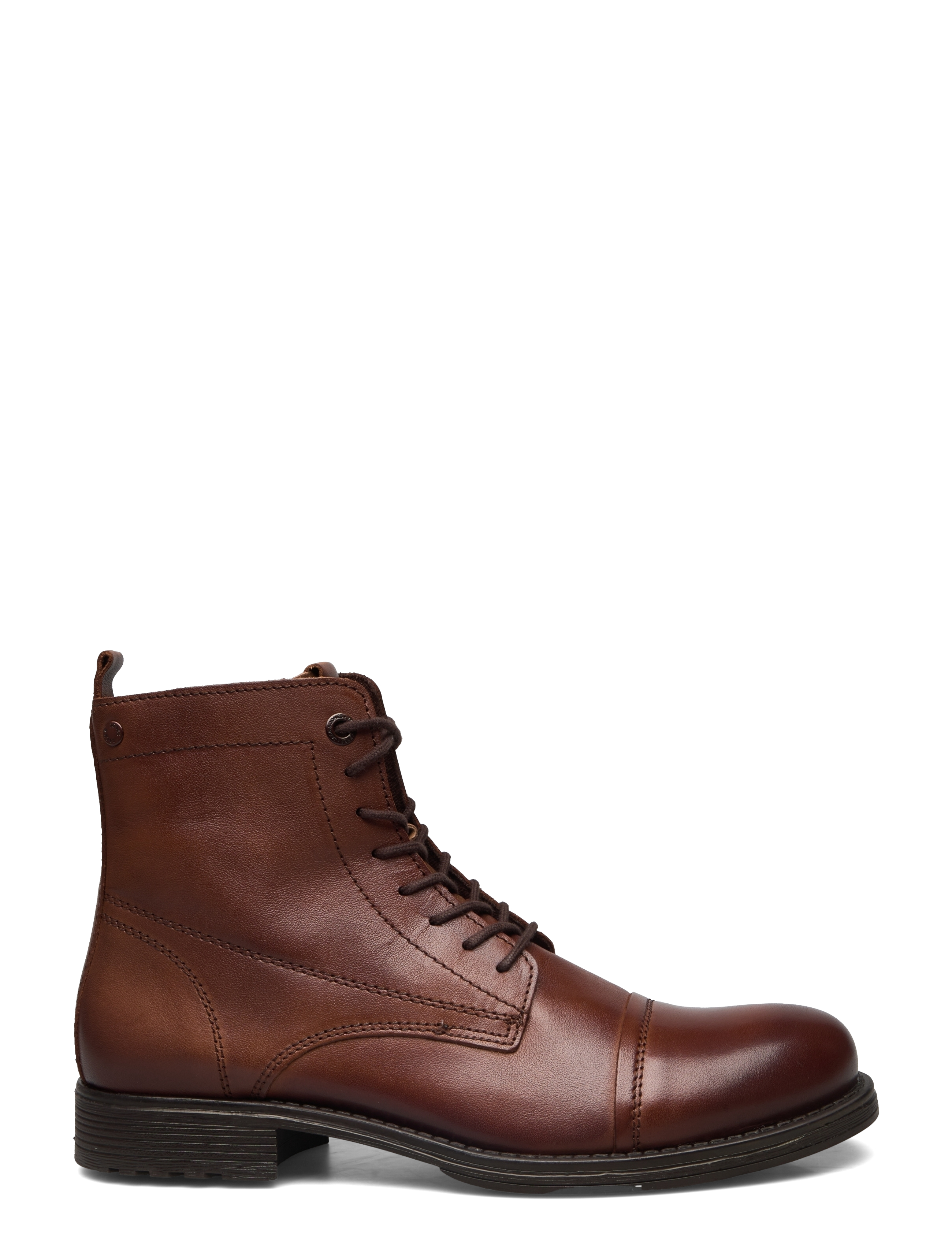 Jack & Jones - JFWSHAUN LEATHER BOOT SN - winterstiefel - cognac - 2