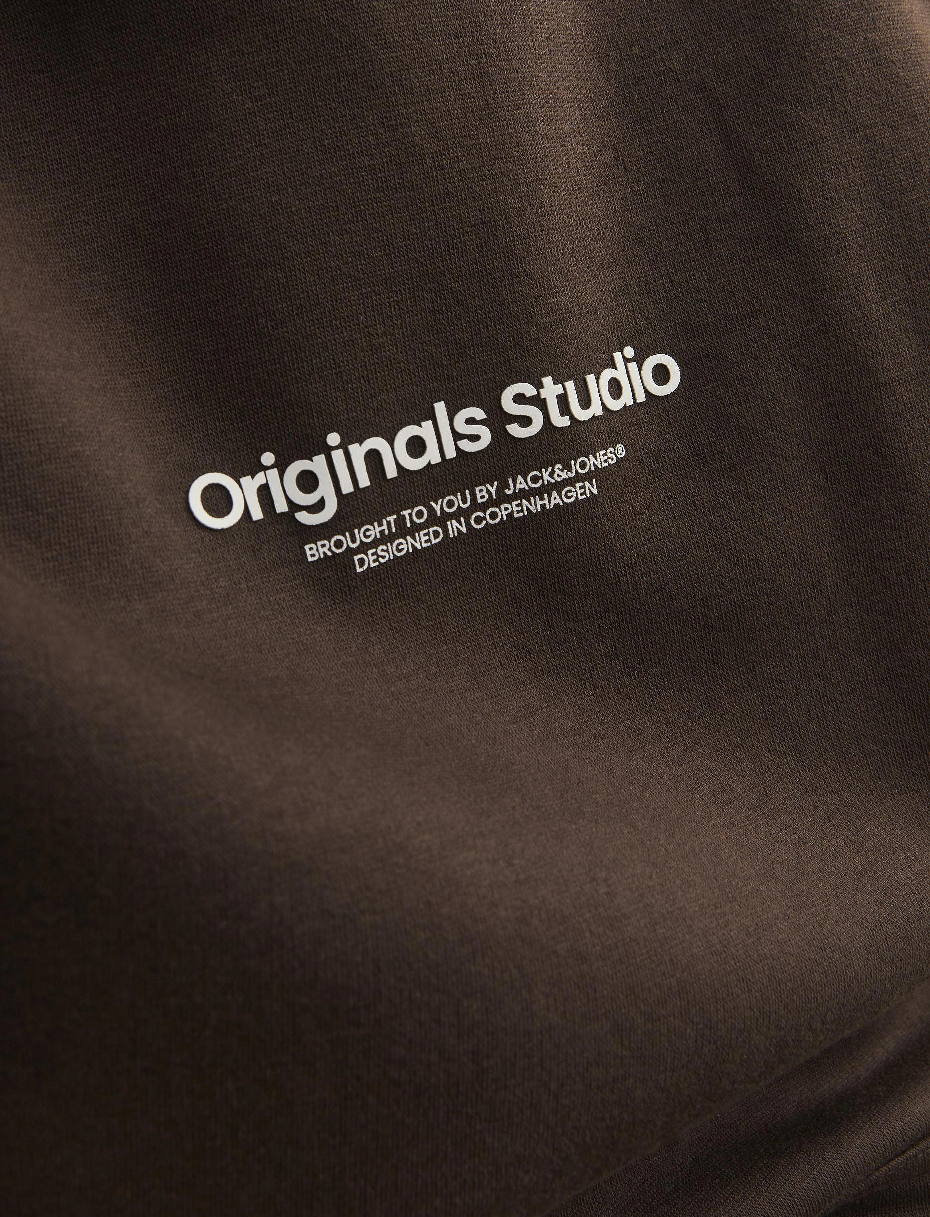 Jack & Jones - JORVESTERBRO SWEAT HOOD NOOS - chocolate brown - 5